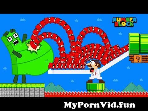 BIG NUMBERS Numberblocks invade Super Mario Bros. Mix Level Up| Game Animation from vavvi bd Watch Video - MyPornVid.fun