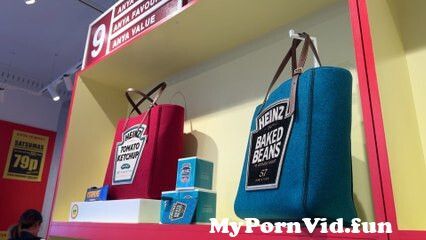 The London pop-up selling Heinz candles and Pringles tote bags from dasha anya poprotskaya Watch Video - MyPornVid.fun