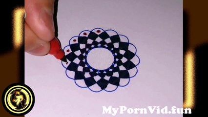 HOW TO DRAW and COLOR 4 designs using colored markers and a spirograph? from sabitova siberian nude Watch Video - MyPornVid.fun