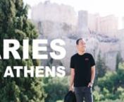 Aries in Athens. A video shoot in Plaka, Anafiotika, Areios Pagos.nVideo by Takis Vasilatos