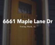 6661 Maple Ln | Tinley Parl, IL from parl