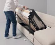 Cómo montar el sofá-cama VIMLE de tres plazas en unos sencillos pasos from vimle
