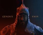 A fictitious title sequence about Genghis Khan, if a movie or series were to be made.nnPremisenWhen Temüjin finally escapes slavery, for the first time in his brutal upbringing he feels a sense control. This newly found concept rapidly evolves into the need to rule more than just his own life. He establishes himself as a fierce soldier and warrior, this becomes the rise and birth of Genghis Khan. He embarks on his journey to rule and unify the world. nWith his blood-soaked war tactics, he conqu