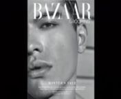 Sexy male super model Krit McClean groomed by Hollywood’s top celebrity men’s grooming expert...Michelle Harvey for Harper’s Bazaar