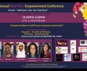 Our 5th Annual Goal Chic Empowerment Conference was held on Saturday, May 9, 2020.nnThis year&#39;s theme was