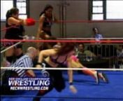 With the 2nd Annual NECW TAG TEAM CLASSIC in the history books, there&#39;s an all new eipsode of New England Championship Wrestlingnow available to New England area Comcast cable subscribers via Video On Demand and to everyone online.nnThis week begins with strong words from the World Women&#39;s Wrestling Champion, Alexxis Neveah.nnFrom there it&#39;s an unusual 6 woman tag team challenge with former WWW Champion,