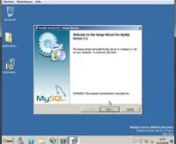 Windows 2008 - MySQL, PHP &amp; PHPMyADMIN