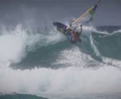 Check out the Ezzy Sails Team at this years 2013 Aloha Classic. Graham Ezzy, Kevin Pritchard, Jessie Brown, Ruben Lemmons and Yoshi Hasumi rip it up at Hookipa Beach Park.