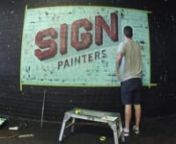 Sign Painters Movie: Sydney ScreeningnnSign Painting by Lynes &amp; Conn***TICKETS HERE****nhttps://www.eventbrite.com.au/event/8685475491nnLo-Fi Collective in collaboration with ID/Lab, Sumo Visual Group are bringing the Sign Painters Movie to Sydney. The Sign Painters Movie directed by Faythe Levine and Sam Macon is an 80 minute documentary movie about the dedicated practitioners, their time honored methods, and their appreciation for quality and craftsmanship. Sign Painters, the first anecdot