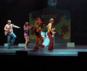 In this exciting new production, Scooby-Doo and the Mystery Inc. Gang have been called upon to help solve an epic mystery.A trouble-making ghost is haunting a local theatre and Shaggy, Fred, Daphne, Velma, and Scooby-Doo are on their way in the Mystery Machine to crack the case.With crazy ghosts, perplexing puzzles, and an abundance of Scooby Snacks, it’s Scooby-Doo and friends at their best, travelling across the country, solving mysteries wherever they go.