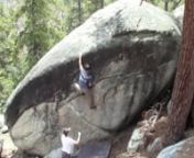 A few problems from the spring season at Tram.nnThe Swedge, V5 (flash), 0:00nBlacktop, V4, 0:52nHold Your Fire, V6/7, 1:42nFists of Fury, V8, 2:32nnSome comments:nnThe Swedge has nice climbing, but not the best rock.If it were a free-standing pillar of excellent granite, it would be a 5-star line.It can also be climbed using only the right arete at about the same grade, but is much less aesthetic.The tick marks weren&#39;t mine, and are unnecessary.I should have brushed them before I climbed