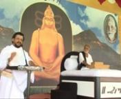 Morari Bapu listens to Sri Venkataraman&#39;s talk on Ramanamaharshi