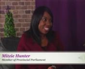 Host Shannon Skinner speaks to Member of Provincial Parliament, Mitzie Hunter about her new role in government, the importance of female representation in government, and building leadership in girls and women. For more information: www.ExtraordinaryWomenTV.com