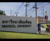 I created this time lapse of Mahidol University in Salaya, Phutthamonthon, Thailand while studying abroad there in Fall of 2013. The time lapse consists of around 3,700 stills. I shot this over a span of two months. The students, faculty and staff at Mahidol Universtiy are some of the nicest and most caring people I have ever met. This time lapse is dedicated to them. nnฉันสร้างเวลาหมดอายุของมหาวิทยาลัยมหิดลในศา