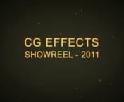 Showreel contain Particle Effects, Fluid Simulation, Hair Creation and 3d Modelling.nnSoftware Used:n Autodesk Maya,n Autodesk 3ds Max,n Adobe After Effects,n Adobe Premiere Pro,n Adobe Photoshop.nnPlug-in Used:n FumeFX,n Krakatoa,n Trapcode,n Shave and A Haircut.