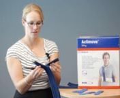 The Actimove Sling by BSN Medical. nnA step by step guide for a versatile &amp; cost effective sling. nnProduced by Stu Dwyer for Stu Art Video Productions