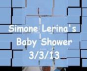 Um Baby Shower Muito Special em Homenagem a Simone Lerina, Organizado Pela Mana Thais (