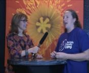 Michele Granberg, host of Positive Energy interviews speakers and vendors at the Princeton Holistic Family Expo in December 2015, including Dr Jodi Dinnerman, Kirstin Nussgruber &amp; Dr Kate Thomsen. Directed &amp; produced by Leontyne Anglin &amp; Staging Executives.