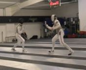 This footage is shot with the Panasonic HC-VXF990EBK&#39;s Slow &amp; Quick Video option. This shoots at Full HD and give you a button to switch between slo-mo and high-speed playback appearance. The subject matter is two members of the GB fencing team during training. You can download the raw footage below.