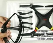 Syma X8W RC Quadcopter Unboxing and Assembly RC Drone from x8w