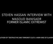 in this video Steven Hassan and Masoud Banisadr discuss IS and Masoud&#39;s newest book Destructive and Terrorist Cults (2015).nnMasoud Banisadr knows cults. The son of a prominent Iranian family, he began his radical political activities in 1978 while pursuing his postgraduate studies in England. The group he affiliated with was the Mojahedin-e Khalq (MeK), a group that played a prominent role in the mass demonstrations and paramilitary activity that led to the 1979 overthrow of the Shah. At first,