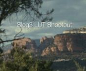 [Note: to view more LUTs that work well in Slog 3 -- and to compare Slog3 footage to identical footage shot in Cinegamma 3 -- check out this test video I shot:https://vimeo.com/151264114]nnShooting in advanced gamma curves like Sony’s Slog3 or Alexa’s Log C provides exceptional dynamic range (up to 14 stops), but produces ungraded footage that appears flat and harsh. So this footage must be color graded, which can seem complex and bewildering to those stepping up from less advanced cameras