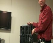 James Singer explains some of the basics on the C7000 chassis