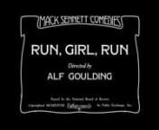 45. RUN, GIRL, RUN – Mack Sennett Comediesnn(January 15, 1928) 2 reels. Director: Alf Goulding. Cast: Daphne Pollard (Minnie Marmon), Carole Lombard (Norma Nurmi), Lionel Belmore (The Dean), Madalynn Field (Fat Girl), Jim Hallett (Norma’s Sweetheart), Andy Clyde, Barney Hellum, Art Rowlands (Trustees).nnSunnyside College and coach Daphne are dependent upon Carole’s athleticism to win the big track meet, but she is more interested in rendezvousing with cadet Hallett. The Technicolor sequenc