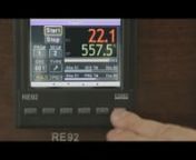 RE92 - Dual loop temperature controller from re92