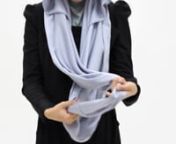 Dual Tone Dahlia is an instant loop shawl that has lovely dual tone tinted shawl creates an illuminating color effect and adds an updated look to an otherwise ordinary outfit.