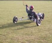 http://www.popeyethewelder,comnFirst chance of I have had of taking this buggy out. The wind was gusting from 20-30mph, I was flying a 4m Access 1. The buggy handled superbly well, and I threw it around as much as I could with the conditions and kite available.nn(Q)