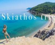Take a 3 minute trip to Skiathos in 4k!Shot on Gopro Hero 4 nnWe had 7 days to visit this incredible island, but we wanted to have as much fun as possible and decided to leave the last 2 days only for filming and photo shooting. The think is that this island has more to offer than expected and we had one of the best trips here. nFirst I wanted to take my Phantom 3with me but my Dji hardsheel backpack didn&#39;t arrive on time so I decided to not risk taking it with me. So I grabbed my Gopro hero