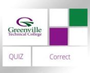 GTC - Video 3C - Advising Pop Quiz CORRECT from quiz