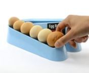 Bring your kitchen to life with the Egg Ramp™, a stylish new way to store eggs and keep them in date order. Available in great colours to suit any kitchen.nnEvery time your hens lay a lovely egg, simply add it to the shiny melamine Egg Ramp™. When it comes to using them, always use the one at the front first, which will be the oldest - no more guesswork. At only 15cm deep it looks sleek and it won&#39;t take up much space on your worktop. There are several colours to choose from so you can be su
