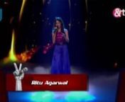 Ritu Agarwal - Live Show (The Voice India)- Episode 18 Performancenhttp://rituagarwal.com