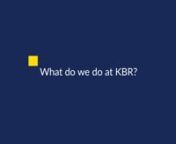 KBR Employee Testimonial from kbr