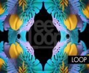 Explore a colorful 3D jungle with these VJ loops!nnDownload this video loops pack from https://www.freeloops.tv/category/vj-loops-pack-colorful-jungle-1/