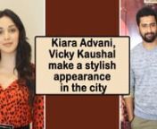 Tara Sutaria, like always, looked stunning in a simple black crop top and denims as she gets papped in the city. Kiara Advani looked pretty in a leopard print jumpsuit and she has been creating headlines everywhere for her amazing outfits, in all her promotional events for her upcoming film,