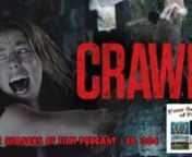 Nathan and Andy start the convo with the hurricane alligator flood movie, Crawl (2019). This episode is sponsored by Philz Coffee. DOWNLOAD: http://bit.ly/2LWGLqG nnShow Notes:nn* 1.25 Big Dumb Summer Movie (I.e. Independence Day: Resurgence)n* 2.19 Did Crawl live up to the Hype?n* Lake Placidn* Bill Hader and Guilty Pleasuresn* 3.20 What is the difference between crocodiles and alligatorsn* 3.50 A little bit of Plotn* 4.25 Why did Nathan wanted to go see the movien* Hard Rain and ch