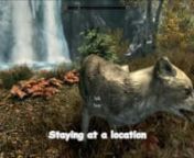 This mod adds a giant fox follower to the wilderness near Fort Dawnguard.The fox can be found near the cave entrance in the valley.It is the only place that a fox due to magical mishaps this big could sneak off to without being noticed.nnThe follower has the following functions:n-Follown-Stayn-Dismissn-Inventory Managementn-Favor Systemn-Send to Vanilla Housesn-Send to Hearthfire Housesn-Send to Solstheim Housen-Designate a single house as a custom home locationn-Send to custom home location