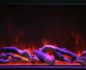https://electricfireplacesdepot.com nAmantii Panorama Tru View 3 sided Electric Fireplaces are truly innovative! The gorgeous flame presentation and unique media options can now be viewed from almost any angle through 3 sides of glass viewing area. Perfect for any space, indoor or outdoor, including bathrooms.nCustomize the appearance of this electric fireplace further with included Beautiful Designer Media Kit: Deluxe 15-pce log set, pebbles, rocks, black fire glass, vermiculite embers and ICE