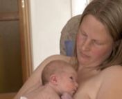 This video shows you how to use baby-led attachment when breastfeeding. A lactation consultant suggests trying when your baby is relaxed and having skin-to-skin contact to help baby find your breast. Some mums say that using baby-led attachment gave them more confidence and helped them overcome breastfeeding problems. The video shows a baby finding the breast by herself, attaching and starting to feed.