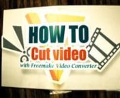 Cut or trim video easily with Freemake Video Converter, a free software with basic editing features. Remove unwanted video parts and save your file in AVI, MP4, WMV, 3GP, FLV, DVD, MKV, etc.nnStep-by-step tutorial on video cutting here: http://www.freemake.com/how_to/how_to_cut_video_quickly