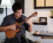 Live Performance with Mika Kanenhttp://ukulelefriend.comnn---------------------------------------nCirca 2018. Beautifully handcrafted full custom baritone ukulele handcrafted by master luthier, Kevin Mason, of Wheeling, IL . In 2002,  Kevin Mason began building musical instruments after having played guitars, lutes, and other stringed instruments professionally for over 20 years.  Since then, he has made mostly acoustic guitars, but also resonator, classical, and jazz guitars.   In 2006, he