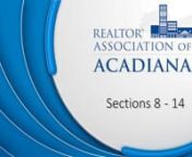 RAoA MLS - Section 8 - 14 from raoa