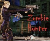 Jill Valentine in and as Zombie Hunter nBy MvFilms