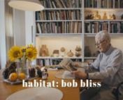 The second film in our Habitat series features retired designer Bob Bliss. Bliss created the University of Utah’s Graduate School of Architecture and served as its dean. His craftsman house in Salt Lake reflects his aesthetic, but it’s also filled with the paintings of his wife, the late Anna Campbell Bliss. Anna died in 2015, but Bob keeps her memory alive in the home they made together.nnJust a few months after filming and posting this piece, Robert Bliss died at the age of 97. Read more a
