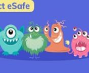 Act eSafe is an engaging animation for 7 to 10 year olds which focuses on e-security and eSafety issues.