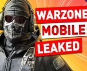 Call of Duty Warzone: Mobile Version Leaked from warzone mobile