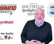 This is week one of the Washington Oil Marketers Association Virtual Spotlight Series with Rupublican Gubernatorial Candidate, Loren Culp!This video was recorded on September 23, 2020.